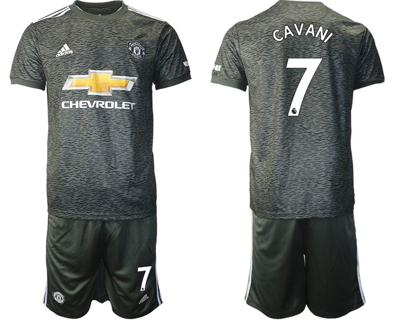 Men 2020-2021 club Manchester United away 7 white Soccer Jerseys