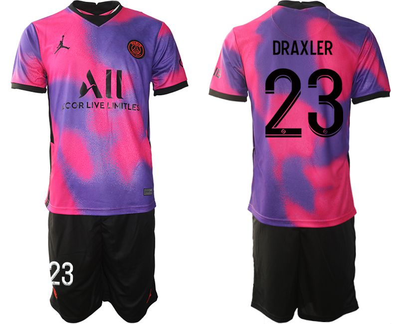 Men 2020-2021 Club Paris St German away purple 23 Soccer Jersey