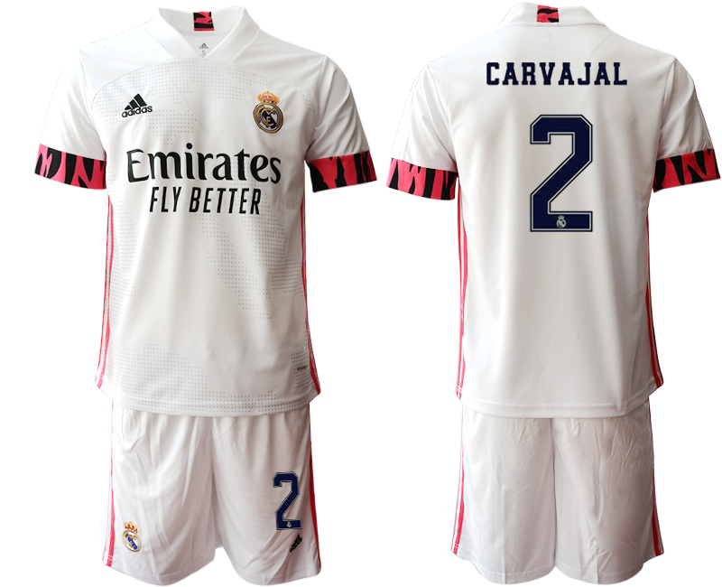 Men 2020-2021 club Real Madrid home 2 white Soccer Jerseys1