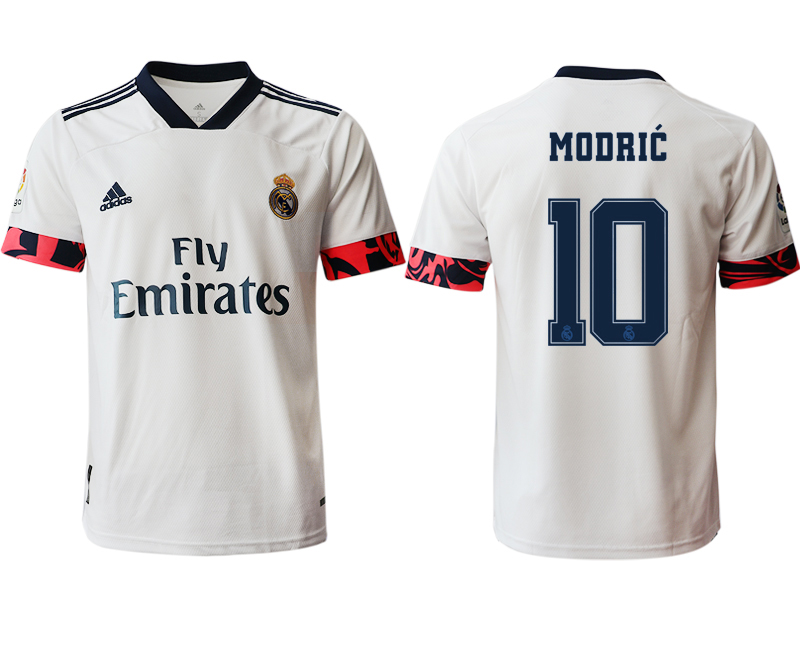 Men 2020-2021 club Real Madrid home aaa version 10 white Soccer Jerseys2