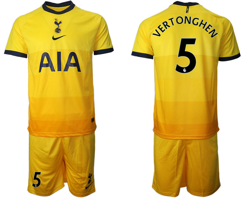 Men 2021 Tottenham Hotspur away 5 soccer jerseys