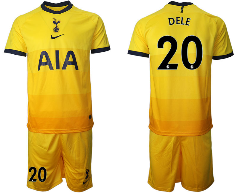 Men 2021 Tottenham Hotspur away 20 soccer jerseys