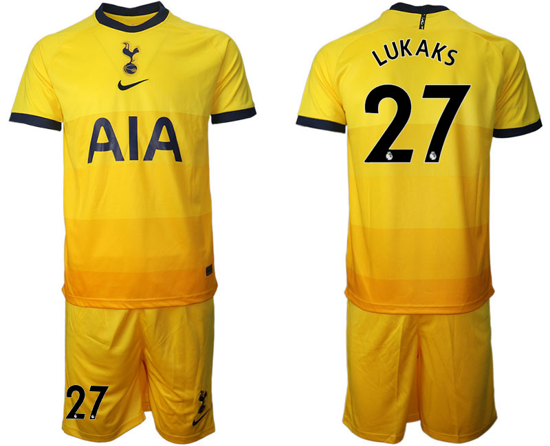 Men 2021 Tottenham Hotspur away 27 soccer jerseys