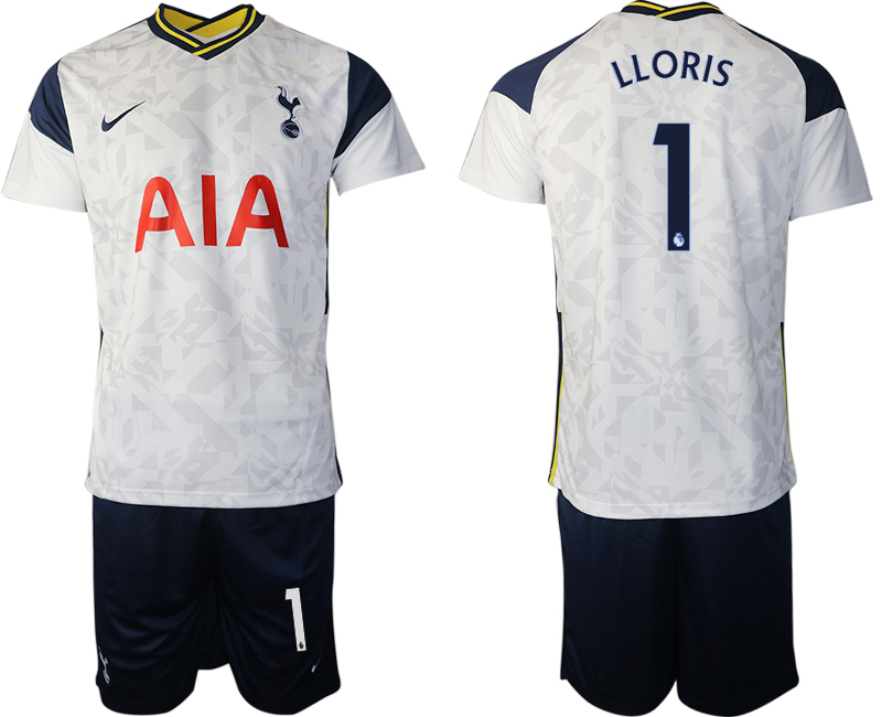 Men 2020-2021 club Tottenham home 1 white Soccer Jerseys