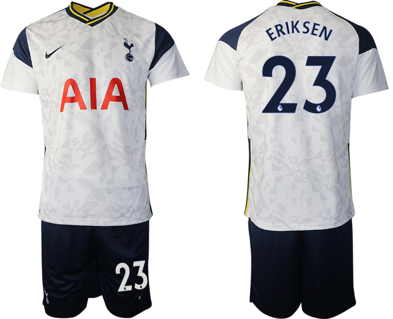 Men 2020-2021 club Tottenham home 23 white Soccer Jerseys