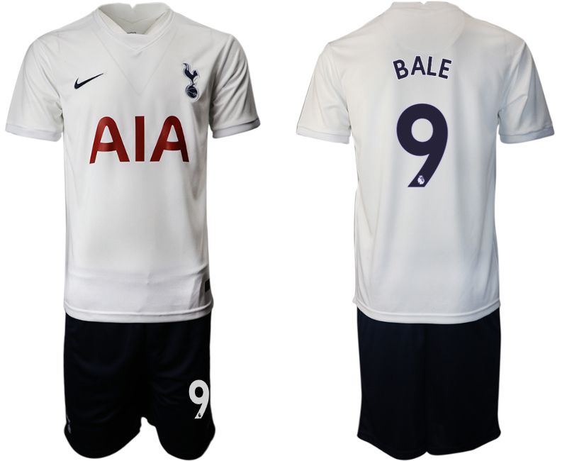 Men 2021-2022 Club Tottenham home white 9 Nike Soccer Jersey