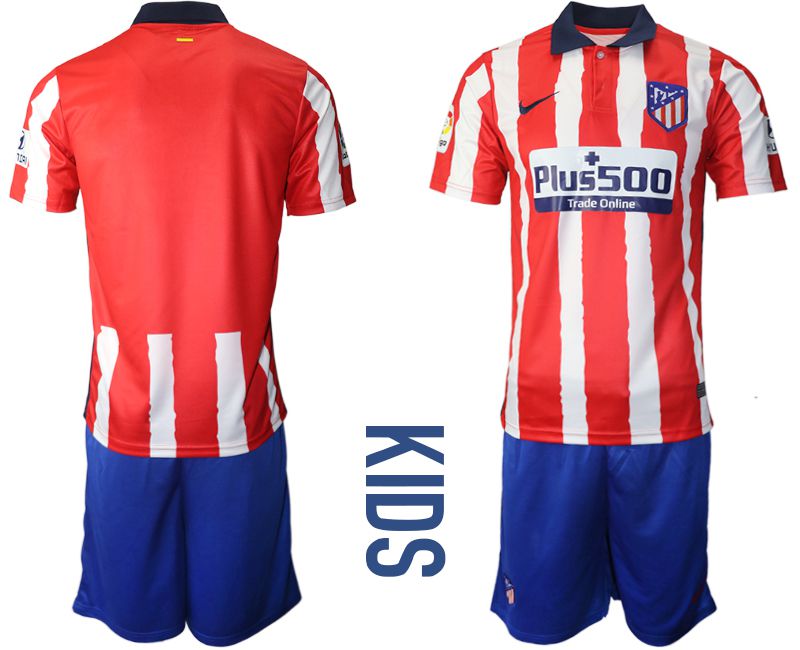 Youth 2020-2021 club Atletico Madrid home red Soccer Jerseys