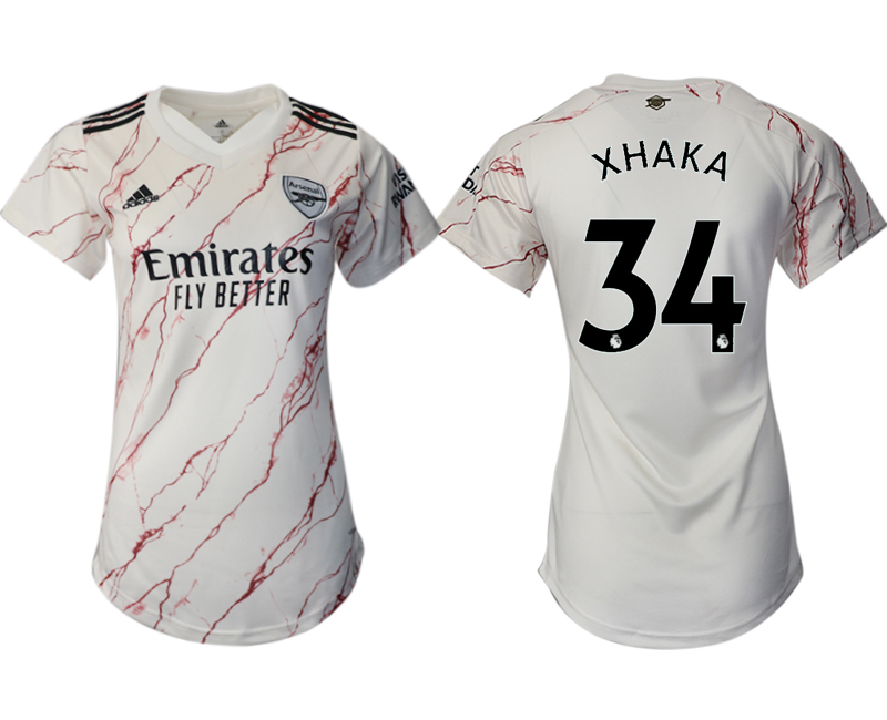 Arsenal away aaa version womens 34 soccer 2021 jerseys