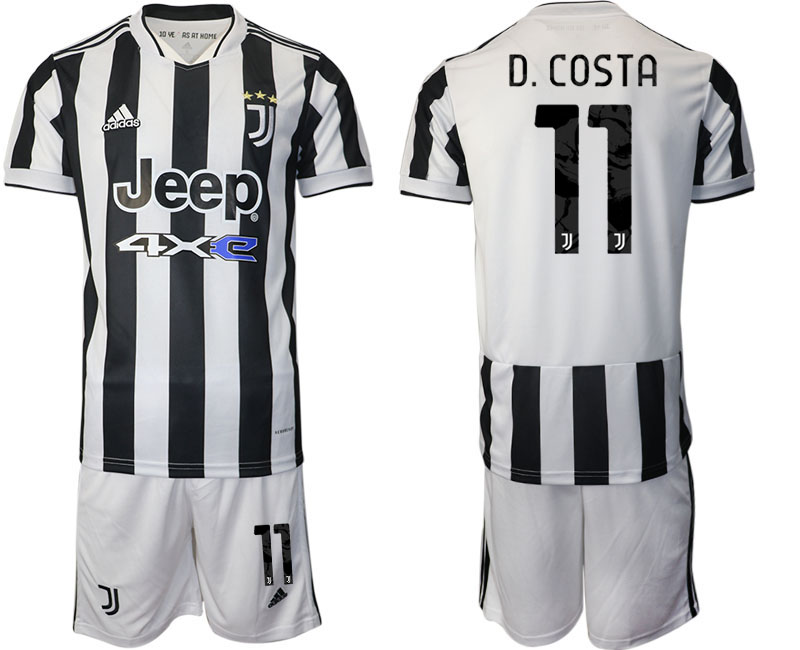 Men 2021-2022 Club Juventus home white 11 Adidas Soccer Jerseys