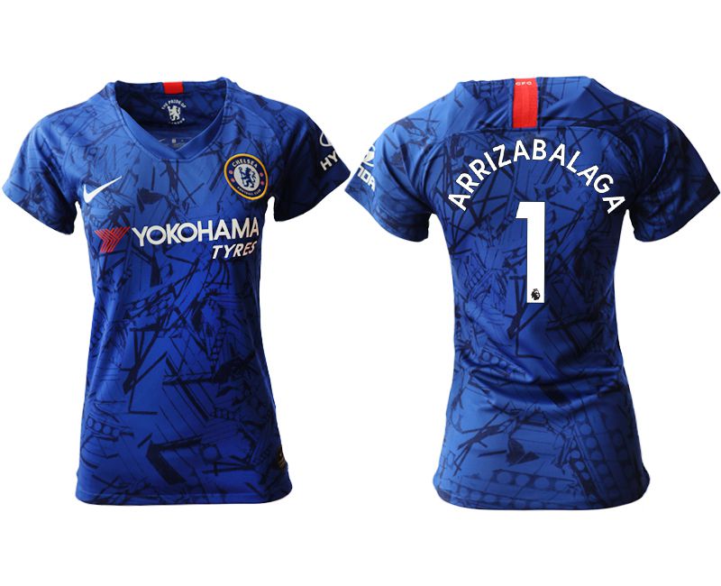 Women 2019-2020 club Chelsea home aaa version 1 blue Soccer Jerseys