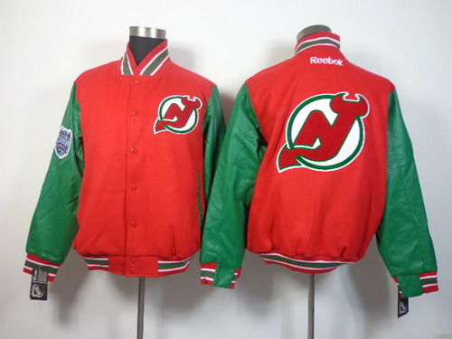 New Jersey Devils Blank Red Jacket