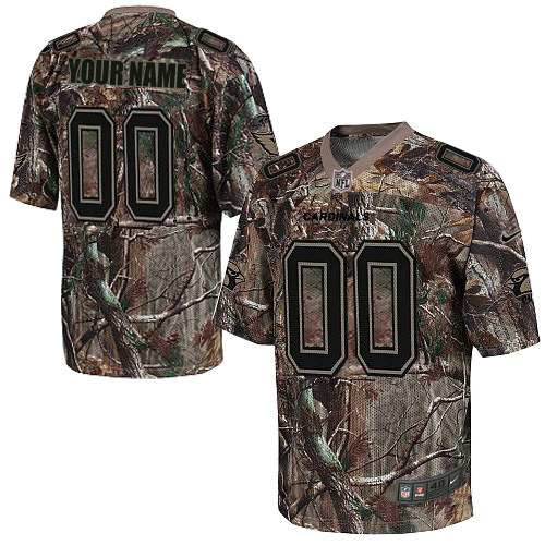 Arizona Cardinals Elite Camo Realtree Men Custom Nike Jersey