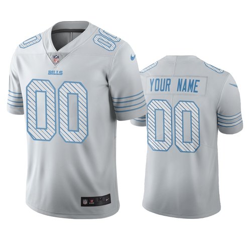 Buffalo Bills Custom White Vapor Limited City Edition NFL Jersey