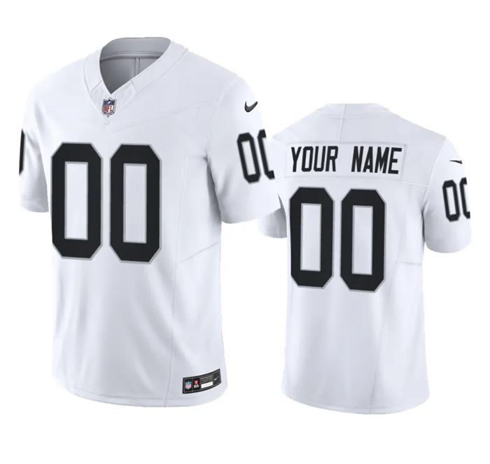 Men's Las Vegas Raiders Active Player Custom Black 2023 F.U.S.E Vapor Untouchable Stitched Football Jersey