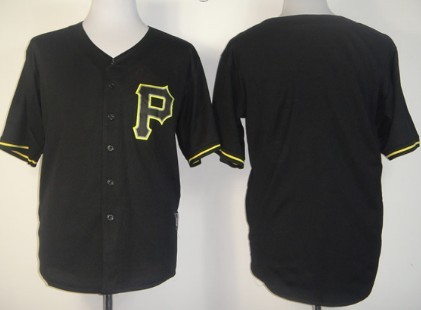 Men's Pittsburgh Pirates Customized 2012 Black Fashion Jersey