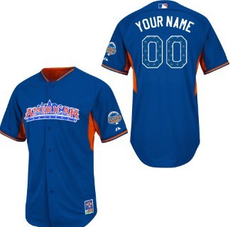 Kids' American League Customized 2013 All-Star Blue Jersey