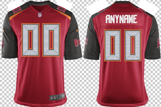 Men's Nike Tampa Bay Buccaneers Customized 2014 Red Game Jersey