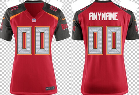 Women's Nike Tampa Bay Buccaneers Customized 2014 Red Limited Jersey