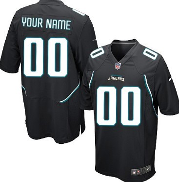 Kids' Nike Jacksonville Jaguars Customized Black Limited Jersey