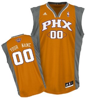 Kids Phoenix Suns Customized Orange Jersey