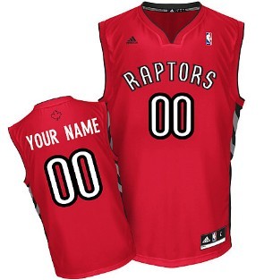 Kids Toronto Raptors Customized Red Jersey