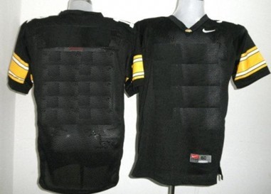 Kids' Iowa Hawkeyes Customized Black Jersey