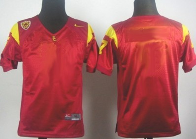 Kids' USC Trojans Customized Red Jersey