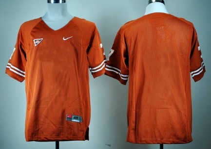 Kids' Texas Longhorns Customized Orange Jersey