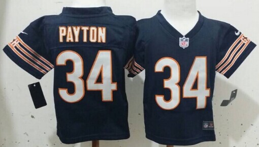 Nike Chicago Bears #34 Walter Payton Blue Toddlers Jersey