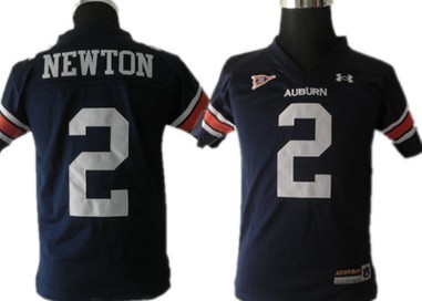 Auburn Tigers #2 Newton Navy Blue Kids Jersey