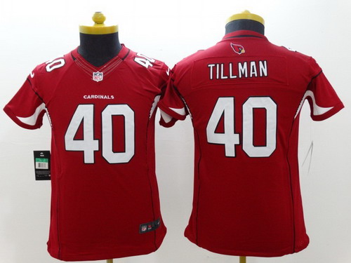 Nike Arizona Cardinals #40 Pat Tillman Red Limited Womens Jersey