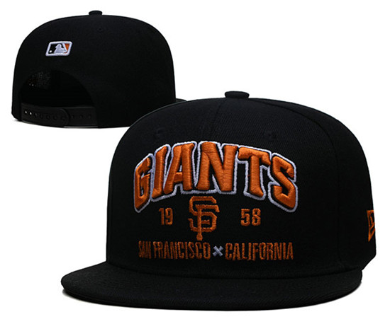 San Francisco Giants Stitched Snapback Hats 018