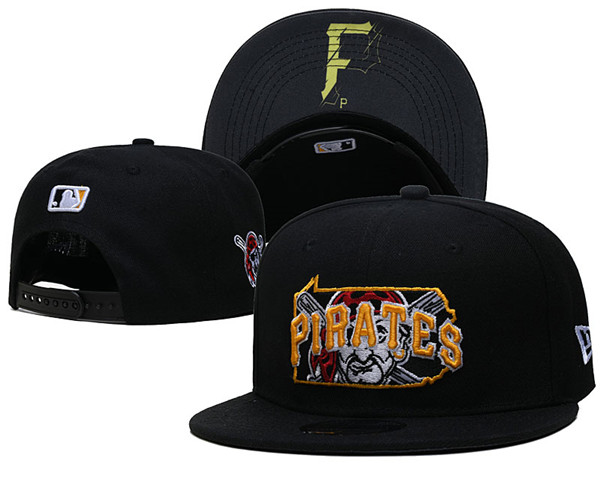 Pittsburgh Pirates Stitched Snapback Hats 021