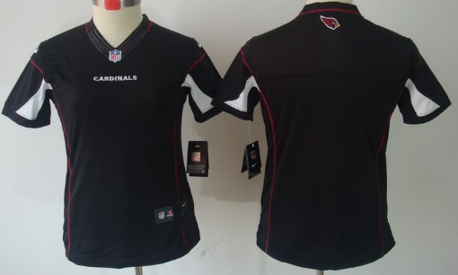 Nike Arizona Cardinals Blank Black Limited Womens Jersey