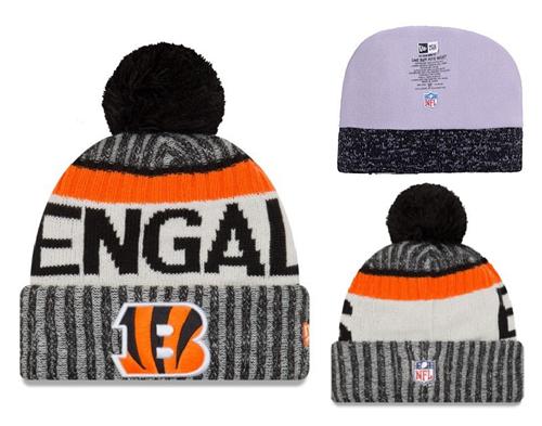 NFL Cincinnati Bengals Logo Stitched Knit Beanies 014