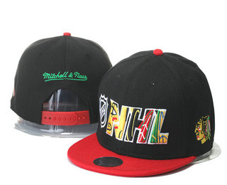 Chicago Blackhawks Snapback Ajustable Cap Hat GS 4