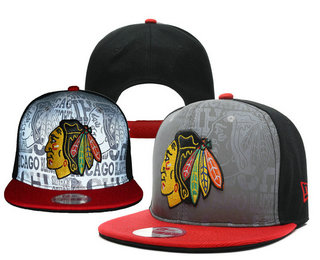 Chicago Blackhawks Snapback Ajustable Cap Hat YD 5