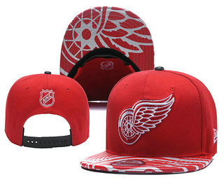 Detroit Red Wings Snapback Ajustable Cap Hat YD