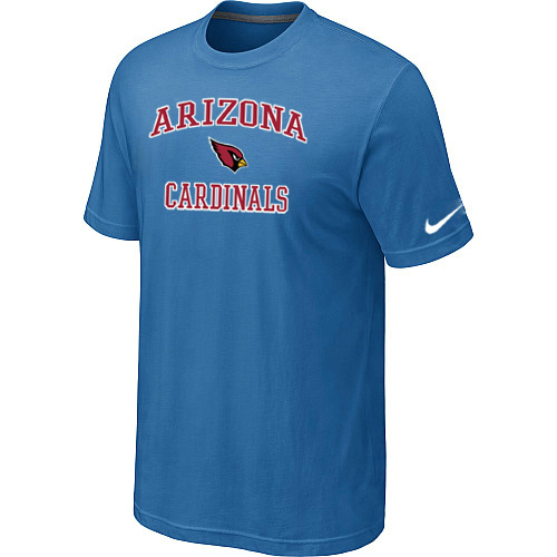 Arizona Cardinals Heart & Soul T-Shirt light Blue