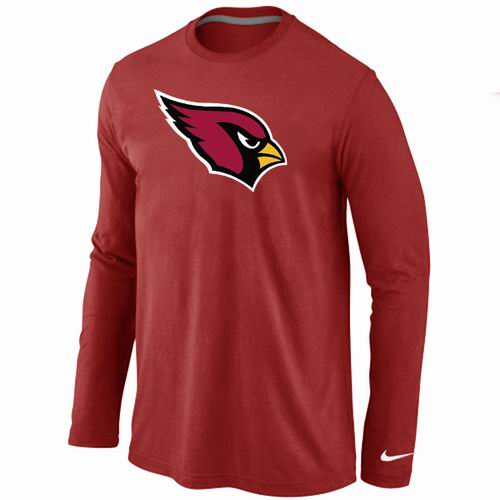 Nike Arizona Cardinals Logo Long Sleeve T-Shirt RED